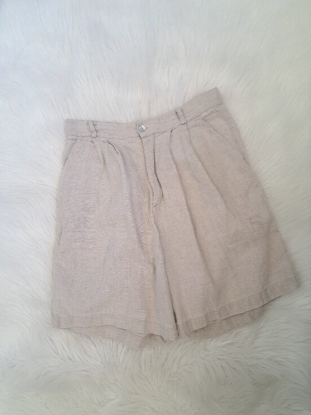 FRESH. Ojai 100% Linen Bermuda Shorts